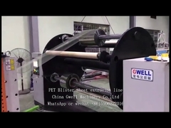 Đường đẩy tấm đóng gói PET, cốc trà và hộp để đi