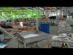 Đường đè phơi tấm cắt ngang rỗng PP