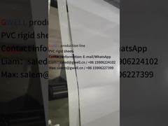 Độ đồng đều tốt - Đường đè phơi tấm cứng màu PVC/trông suốt