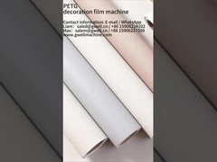 GWELL độ dày 0,15mm PETG phim trang trí ép