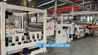 Máy đè đè tấm PET