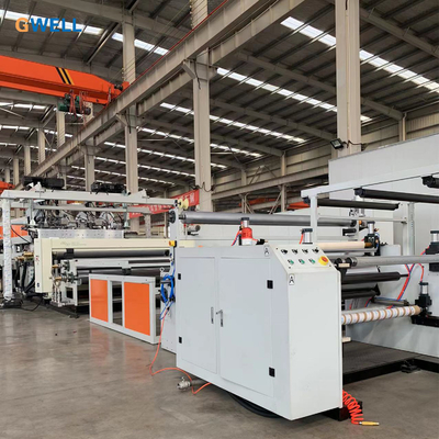 Mua Dây chuyền ép đùn màng đúc EVA rộng 1250mm để đóng gói bảng điều khiển năng lượng mặt trời online manufacture
