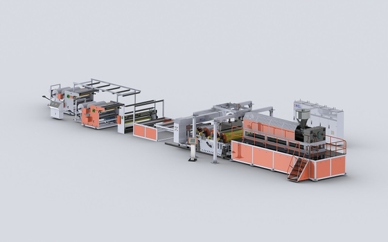 Mua Đường xát phim vải tổng hợp TPU một vít 500kg/h online manufacture