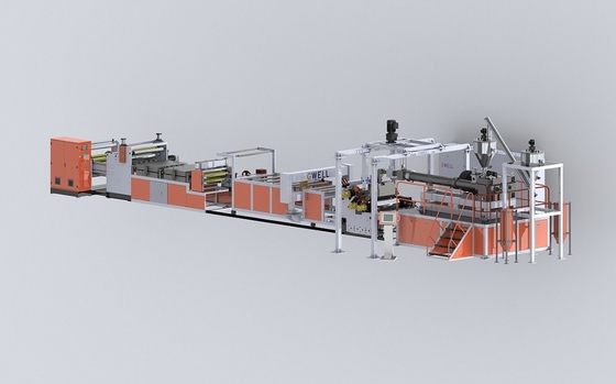 Mua Dây chuyền ép đùn tấm nhựa dày PP trục vít đơn online manufacture