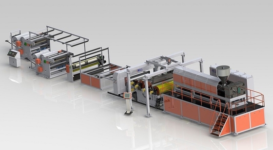 Mua ASA PVC Board Extrusion Line 350kg/H Door Wall Panel Single Screw Extruder online manufacture