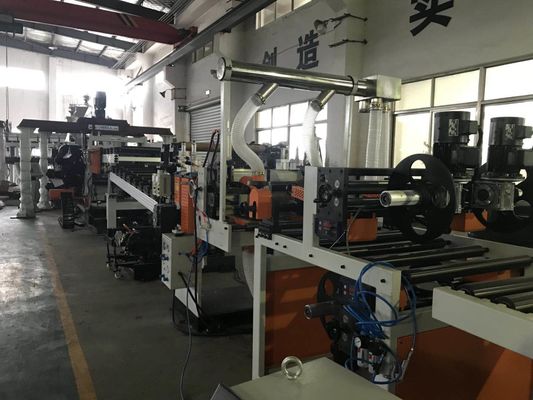 Mua Dây chuyền đùn tấm ABS PP HDPE khổ 1000-2000mm và dày 3-50mm Tấm nhựa chống ăn mòn online manufacture