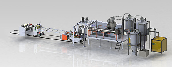 Mua Máy đẩy tấm PET Blister đơn vít Máy tấm PET trong suốt online manufacture