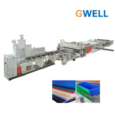 Mua Máy đùn tấm hồ sơ rỗng PP Dây chuyền sản xuất bảng rỗng PE Cung cấp lắp đặt và vận hành online manufacture