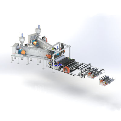 Mua Dây chuyền đùn màng EVA Cast Máy làm màng EVA Kính an toàn ô tô 2200mm online manufacture