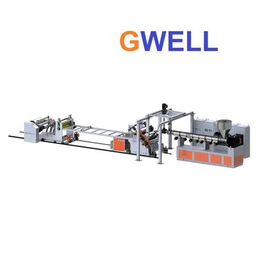 Mua Dây chuyền đùn máy đùn phòng thí nghiệm tấm TPU tùy chỉnh với vít đơn online manufacture