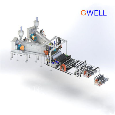 Mua Máy ép đùn màng Poe Cast Máy ép đùn đóng gói PV online manufacture