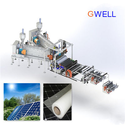 Mua Dây chuyền sản xuất phim đóng gói pin mặt trời EVA Máy làm phim năng lượng mặt trời EVA online manufacture