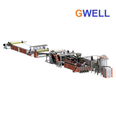 Mua Dây chuyền ép đùn tấm dày PET GPPS Máy đùn tấm nhựa 750kg H online manufacture