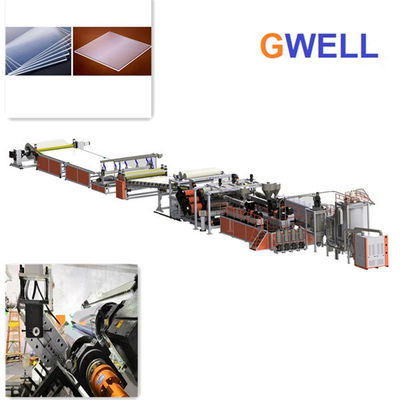 Mua Dây chuyền ép đùn tấm PMMA Máy sản xuất tấm acrylic Máy đùn trục vít đơn online manufacture