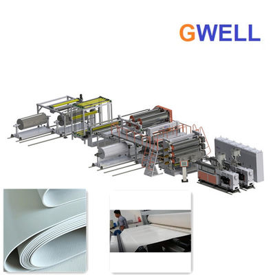 Mua Chiều rộng dây chuyền sản xuất màng chống thấm PVC là 1500-6000 mm online manufacture