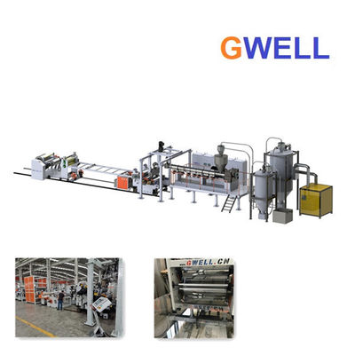 Mua Máy sản xuất tấm trang trí PETG Dây chuyền đùn tấm APET 600KG H online manufacture