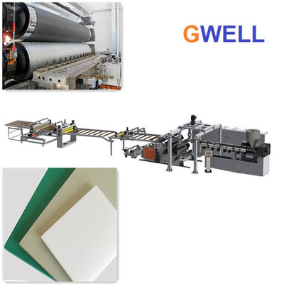 Mua Bảng PETG Extrusion Line For Cabinet Advertising Display single screw screw song song mô-men xoắn lớn đầu ra cao online manufacture