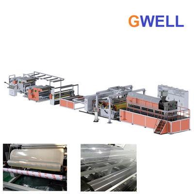 Mua Dây chuyền ép đùn màng đúc đồng ba lớp TPU có thể được thiết kế độc lập online manufacture