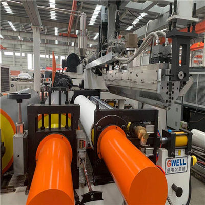 Mua Bảng tường cửa ASA Pvc Profile Extrusion Machine Line 350kg/H online manufacture