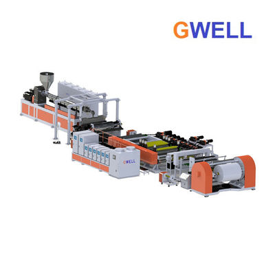 Mua Máy làm giấy đá Giấy nhựa tổng hợp Lớp đơn hoặc 3 lớp Dây chuyền màng căng online manufacture