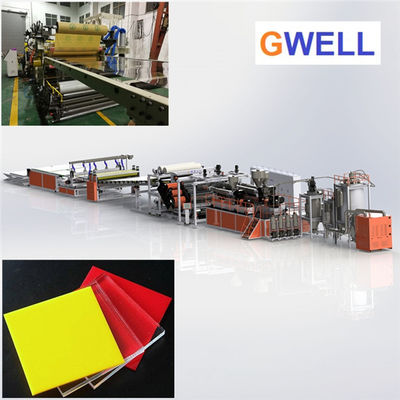 Mua Máy làm tấm nhựa PC Dây chuyền sản xuất tấm quang PC Dịch vụ hậu mãi chất lượng online manufacture