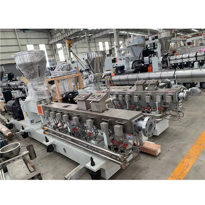 Mua 85mm ốc đồng xoay Twin Screw Extruder trộn chảy online manufacture