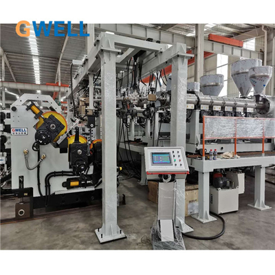 Mua Dây chuyền sản xuất tấm rào cản cao EVOH Thiết kế trục vít đơn online manufacture
