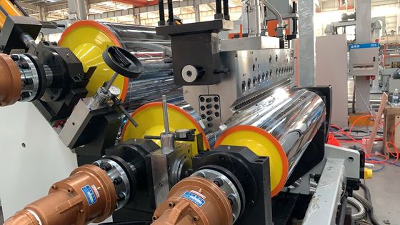 Dây chuyền ép đùn tấm định hình chân không PET cho gói in Thermoforming